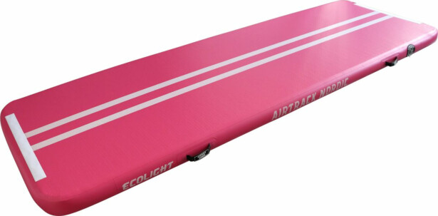 Ilmavolttipatja Airtrack Nordic Eco Light 3m pinkki