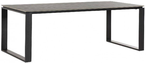 Ruokapöytä Turieno 210cm, 6-istuttava, harmaa