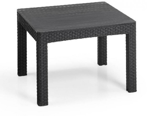 Sivupöytä Emma Avoin, 58.5x58.5cm, harmaa