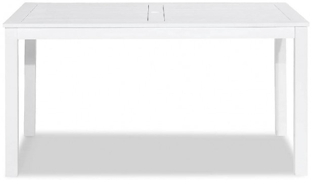 Ruokapöytä Lidö, 150cm, 4-istuttava, valkoinen