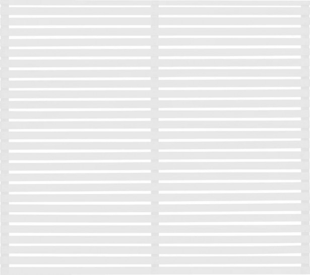 Aitaelementti JABO Horizont 1, 159x159cm, valkoinen