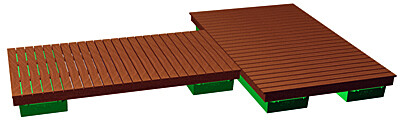 Valmislaituri Inora käyntisilta 1,33x2,7m