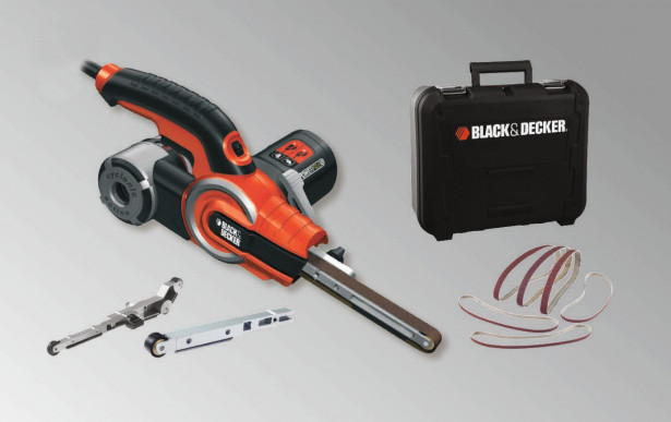 Sähköviila BLACK+DECKER Powerfile™ KA902EK, 400W, + laukku + tarvikkeita