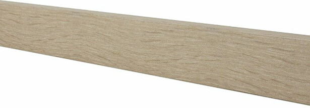 Jalkalista Karitma 7002, 12x42x2750mm, mdf, vaaleanruskea tammi