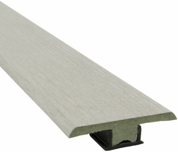 T-lista Karitma 7004, 10x45x2800mm, mdf, vaaleanharmaa/beige tammi