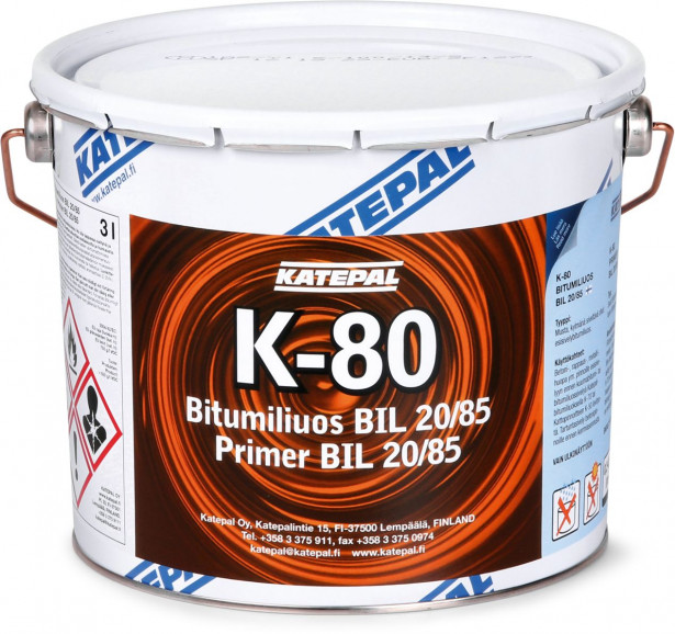 Bitumiliuos Katepal K-80, BIL 20/85, 3l