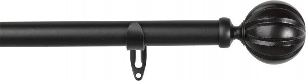 Verhotanko Kirsch Charm, Ø22mm, 120-210cm, musta