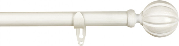 Verhotanko Kirsch Charm, Ø22mm, 120-210cm, valkoinen