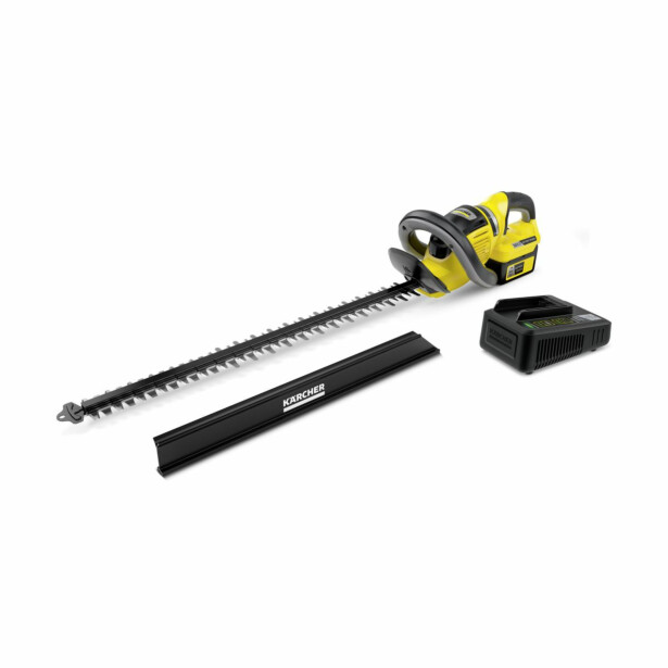 Akkupensasleikkuri Kärcher HGE 36-60, 60cm, 36V, 2.5Ah akulla