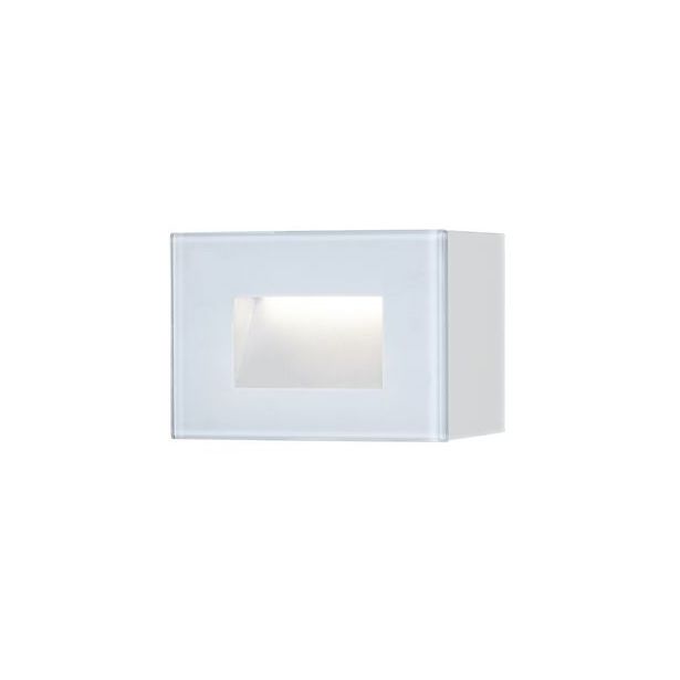 LED-Seinävalaisin Konstsmide Chieri 7862-250, 4W, neliö, valkoinen