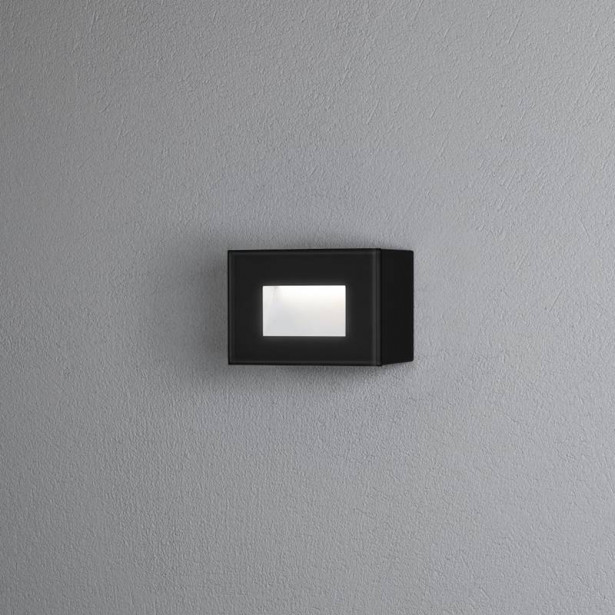 Seinävalaisin Konstsmide Chieri 7862-750, musta, 4W LED