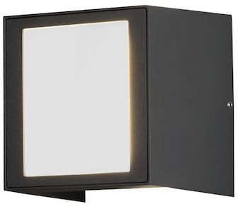 LED-Seinävalaisin Konstsmide Cremona 7946-370, 3x3W, tummanharmaa