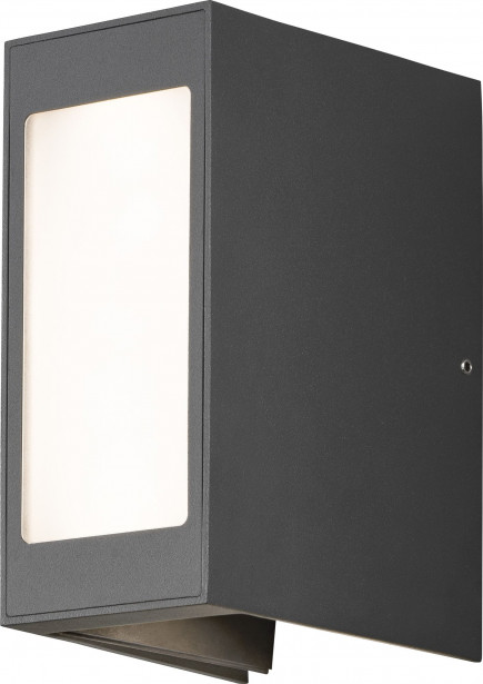 LED-ulkoseinävalaisin Konstsmide Cremona, 82x128x172mm, säädettävä, antrasiitinharmaa