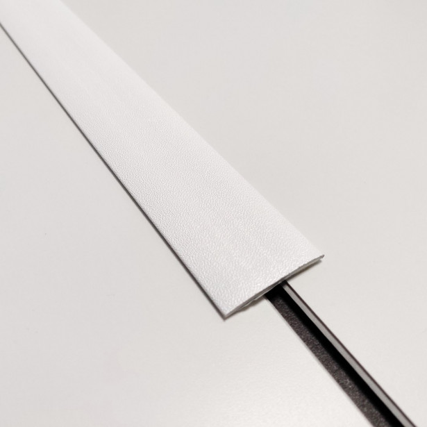Saumalista DomusFlooring, 37x900 mm, alumiini, valkoinen