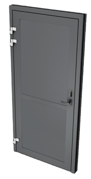 Ulko-ovi Keraplast IKD78X 1.5, alumiinia, umpiovi, mittatilaus