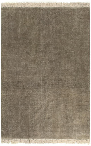 Kilim matto puuvilla 120x180 cm ruskeanharmaa_1
