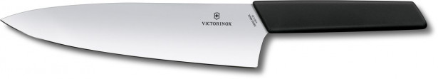 Kokkiveitsi Victorinox Swiss Modern 20cm leveä musta