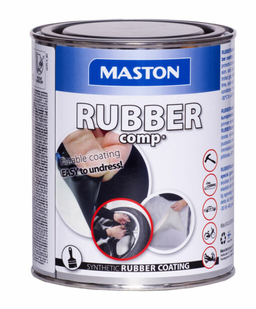 Kumimaali Maston RUBBERcomp 1l, eri värejä