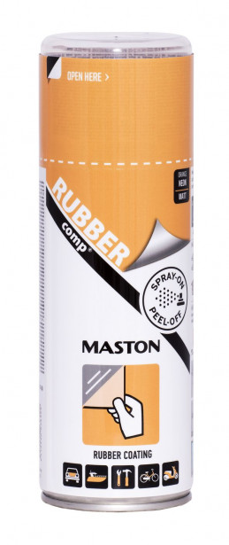 Kumimaalispray Maston RUBBERcomp Matta Neon, 400 ml, eri värejä
