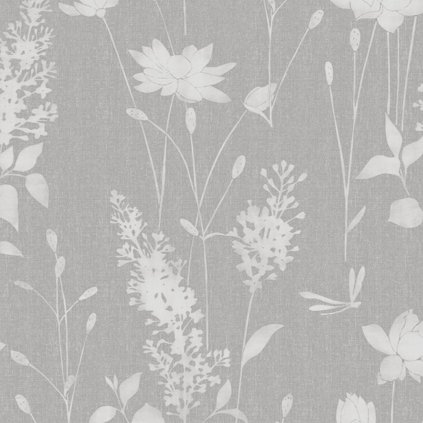 Tapetti Laura Ashley 113344 Dragonfly Garden, Steel