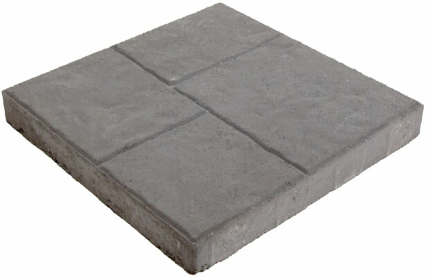 Patiolaatta Lakka 405, 400x400x50mm, harmaa