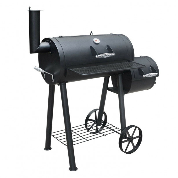 Savustusgrilli Landmann Smoker 122 x 127 x 63 cm musta