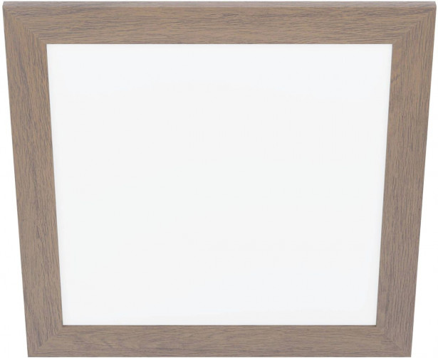 LED Kattovalaisin Eglo Piglionasso 50x50cm tummanruskea puu
