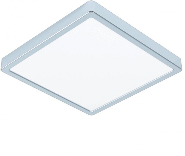 LED Plafondi Eglo Fueva 5 28,5x28,5cm 3000K kromi pinta asennettava