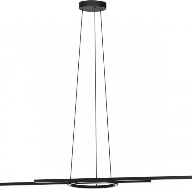 LED Riippuvalaisin Eglo connect.z Zillerio z 2x8W  3x2 7W 116cm musta