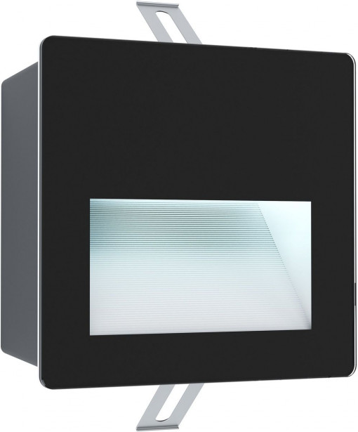 LED Upotettava valaisin Eglo Aracena 14x14cm musta