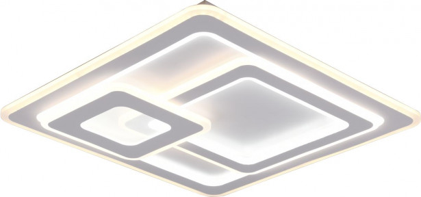 LED-kattovalaisin Trio Mita 51,5x51,5cm mattavalkoinen