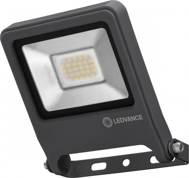 LED-valonheitin Ledvance Endura Flood 20W, 4000K, tummanharmaa