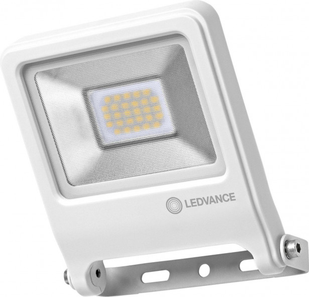 LED-valonheitin Ledvance Endura Flood 20W, 3000K, valkoinen