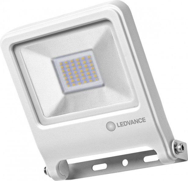 LED-valonheitin Ledvance Endura Flood 30W, 3000K, valkoinen