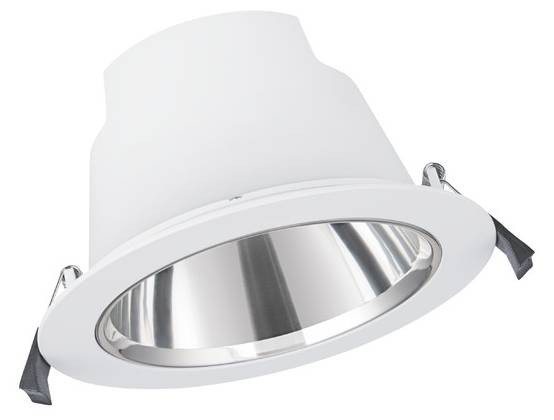 LED-alasvalo Ledvance Comfort DN155, Ø172mm, 3000-5700K, IP54, valkoinen