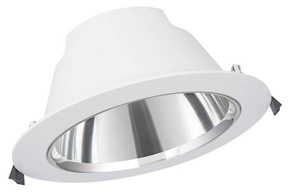 LED-alasvalo Ledvance Comfort DN205, Ø228mm, 3000-5700K, IP54, valkoinen