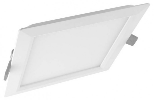 LED-alasvalo Ledvance Slim SQ155, 169x169mm, 3000K, valkoinen