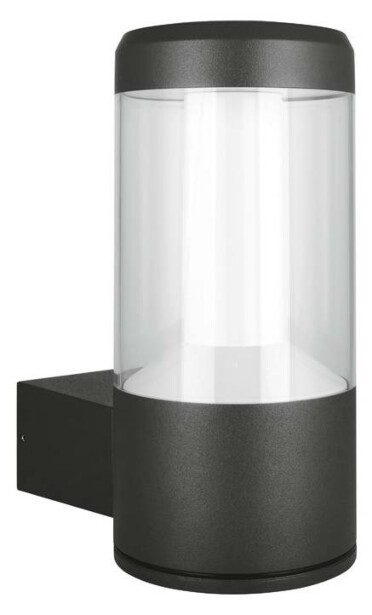 LED-ulkoseinävalaisin Ledvance Facade Lantern, 3000K, IP54, harmaa