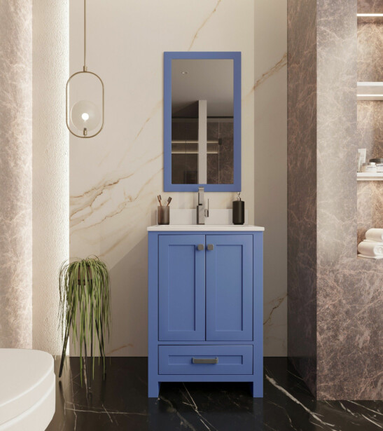 Kylpyhuoneryhmä Linento Bathroom Erie 24 Blue peili