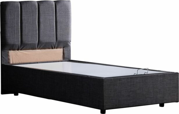 Sänky Linento Furniture Defne Bb 100x200cm antrasiitti