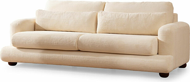 Sohva Linento Furniture River 3-istuttava beige