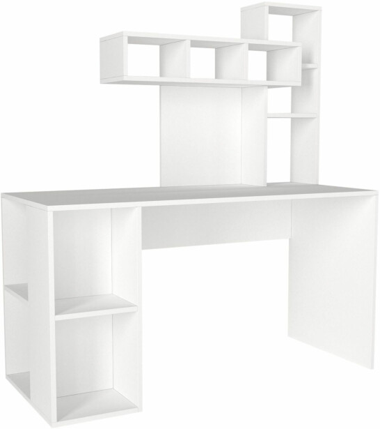 Työpöytä Linento Furniture Coral, valkoinen