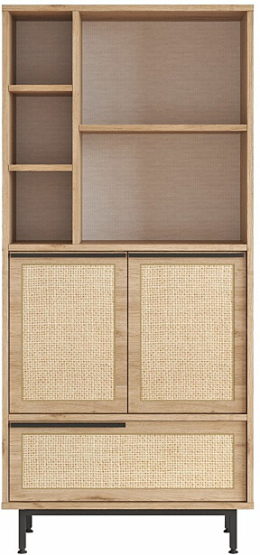Keittiön kaappi Linento Furniture ON9A-SU, ruskea