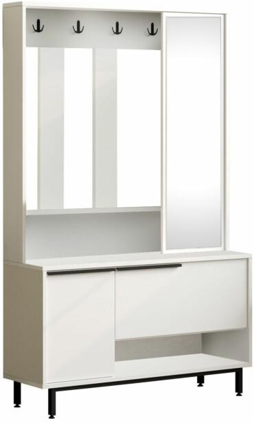 Eteisnaulakko Linento Furniture ON11-W, valkoinen