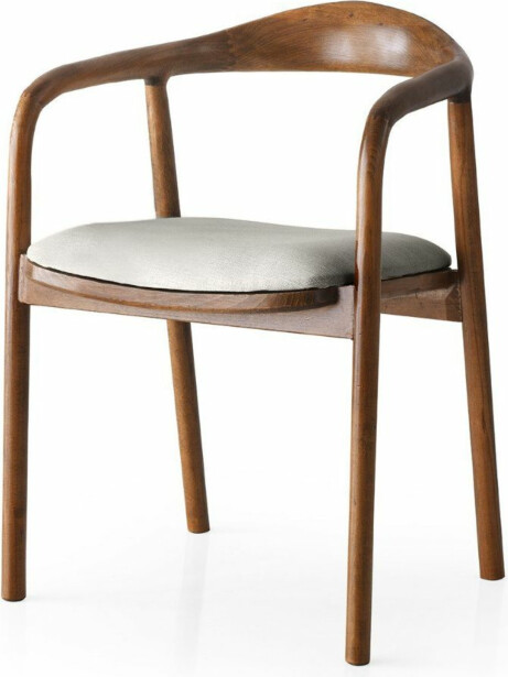 Tuoli Linento Furniture PA-27 ruskea/vaaleanharmaa
