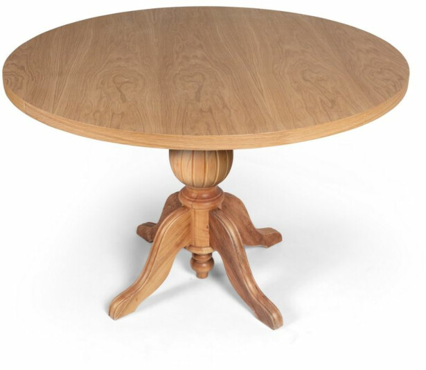Ruokapöytä Linento Furniture Tondo, Ø118cm, ruskea