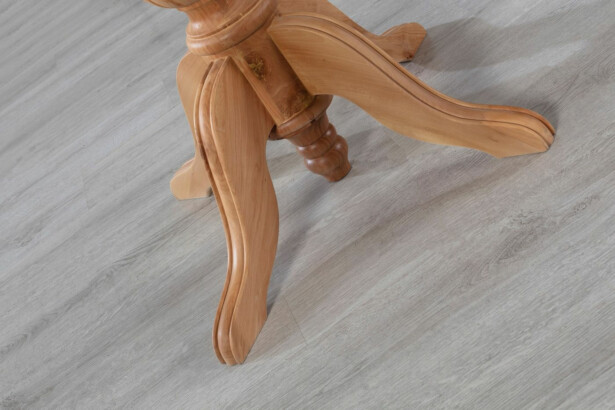 Ruokapöytä Linento Furniture Albero154, Ø100cm, ruskea