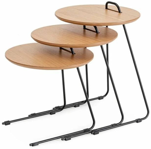 Sarjapöytä Linento Furniture Metis 3-osainen natural