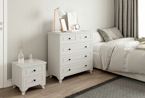 Lipasto Linento Furniture Rb-020-02, 90x86cm, mattavalkoinen