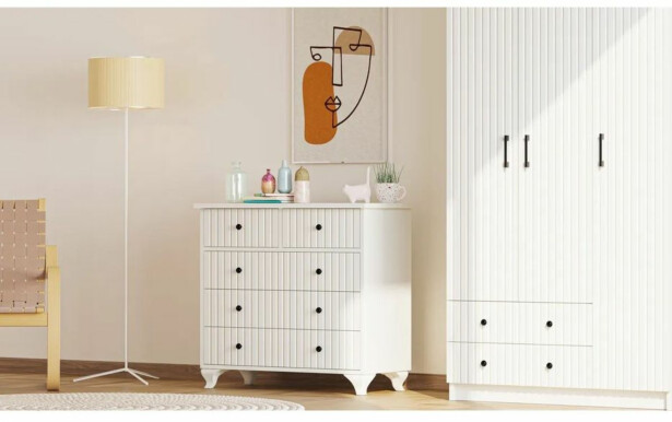 Lipasto Linento Furniture Rb-185-09, 90x86cm, mattavalkoinen